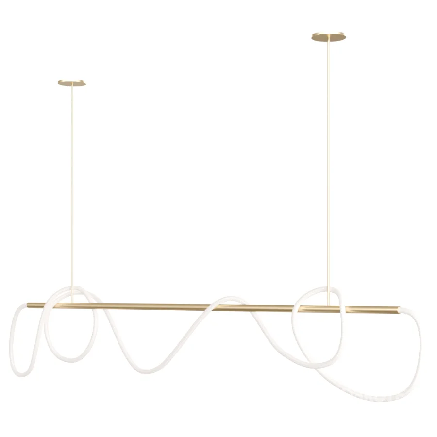 Festif Linear Pendant Lamp by Dbianco vol 4 Image 6