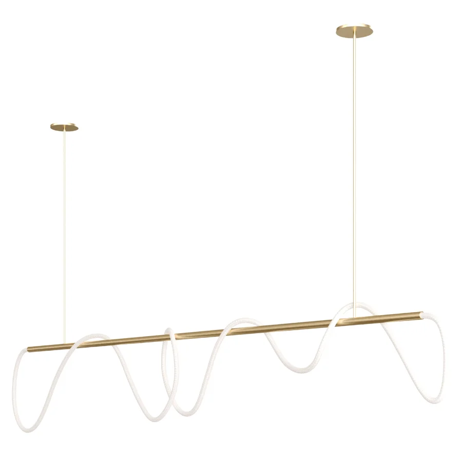 Festif Linear Pendant Lamp by Dbianco vol 5 Image 8