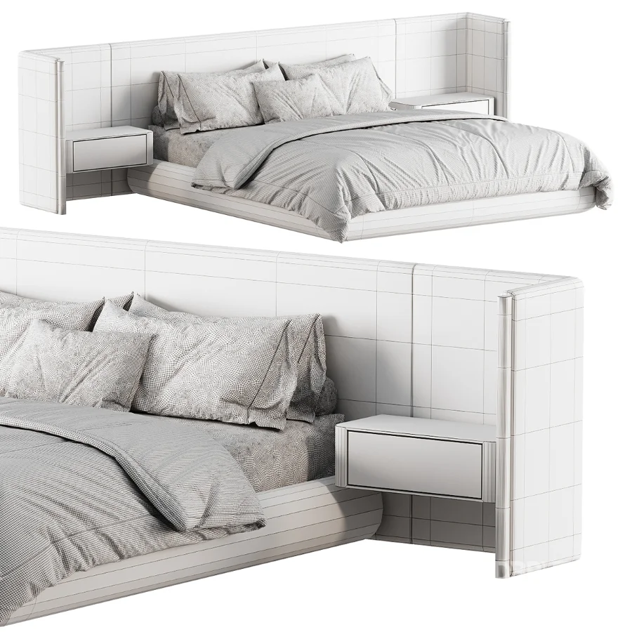 Sierra Luxe Bed with Nightstands Image 5