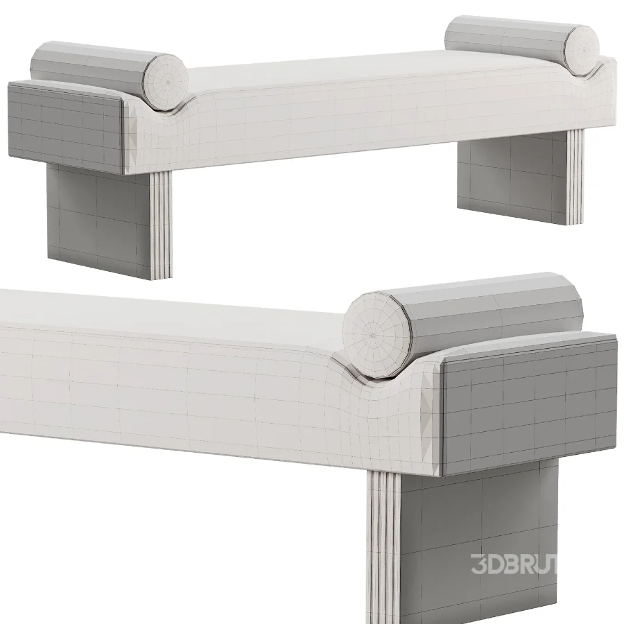 Esther Bench Velvet Image 1