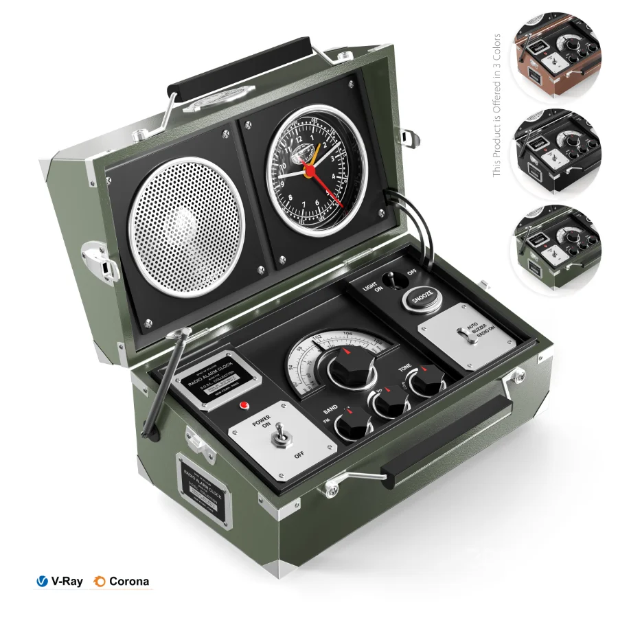 AM-FM Radio Alarm Clock Image 1