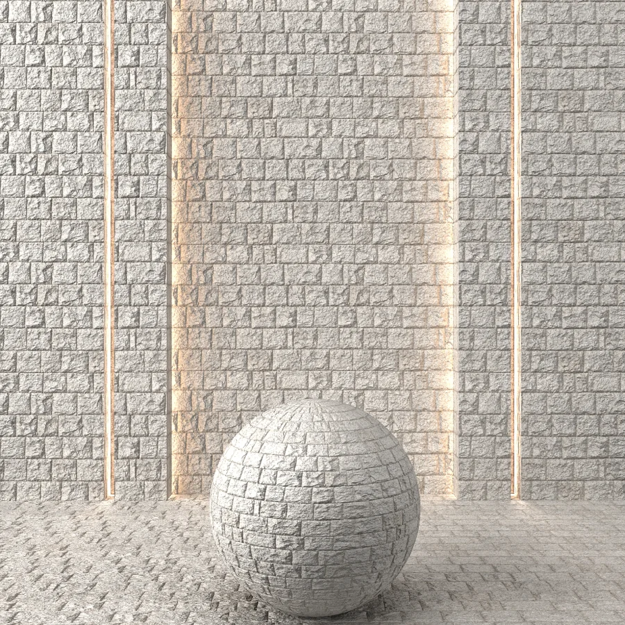 Stone Blocks Wall Image 2