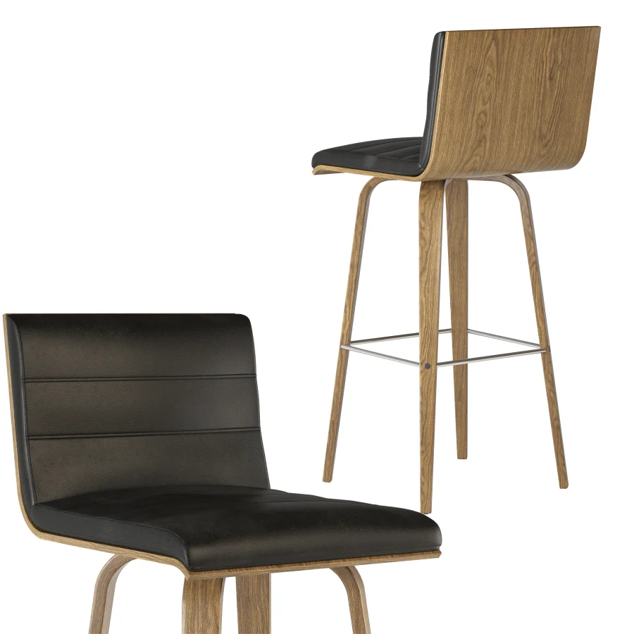 Armen Living Vienna stool Image 3