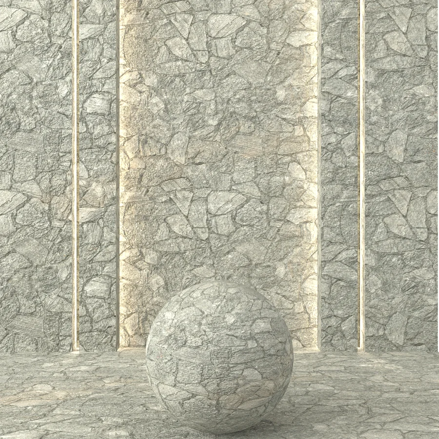 Flagstone Seamless Material Image 4