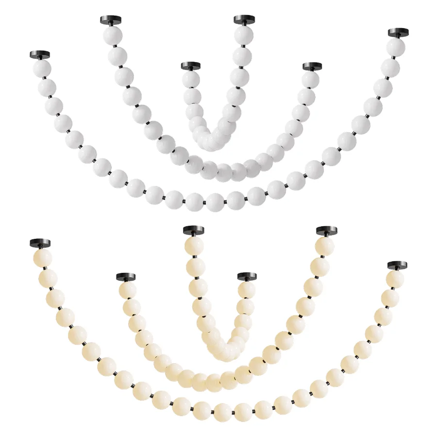 Pearl Necklace Chandelier Image 4
