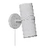 Flemish Wall Sconce, Black and White - Thumbnail 2