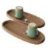 Coffee Cups on a Tray - Thumbnail 1