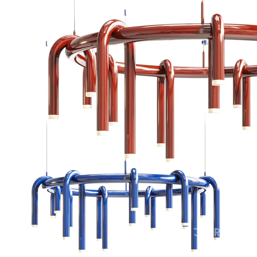 HomeLove Red Chandelier Image 4