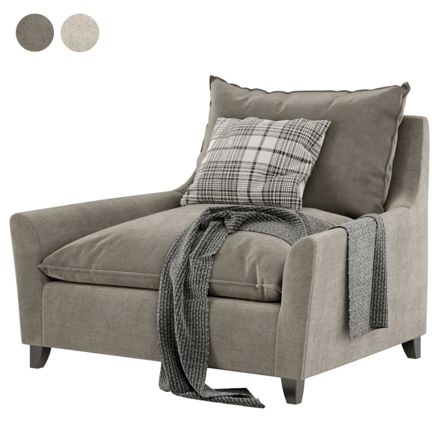 bliss down filled armchair Image 1
