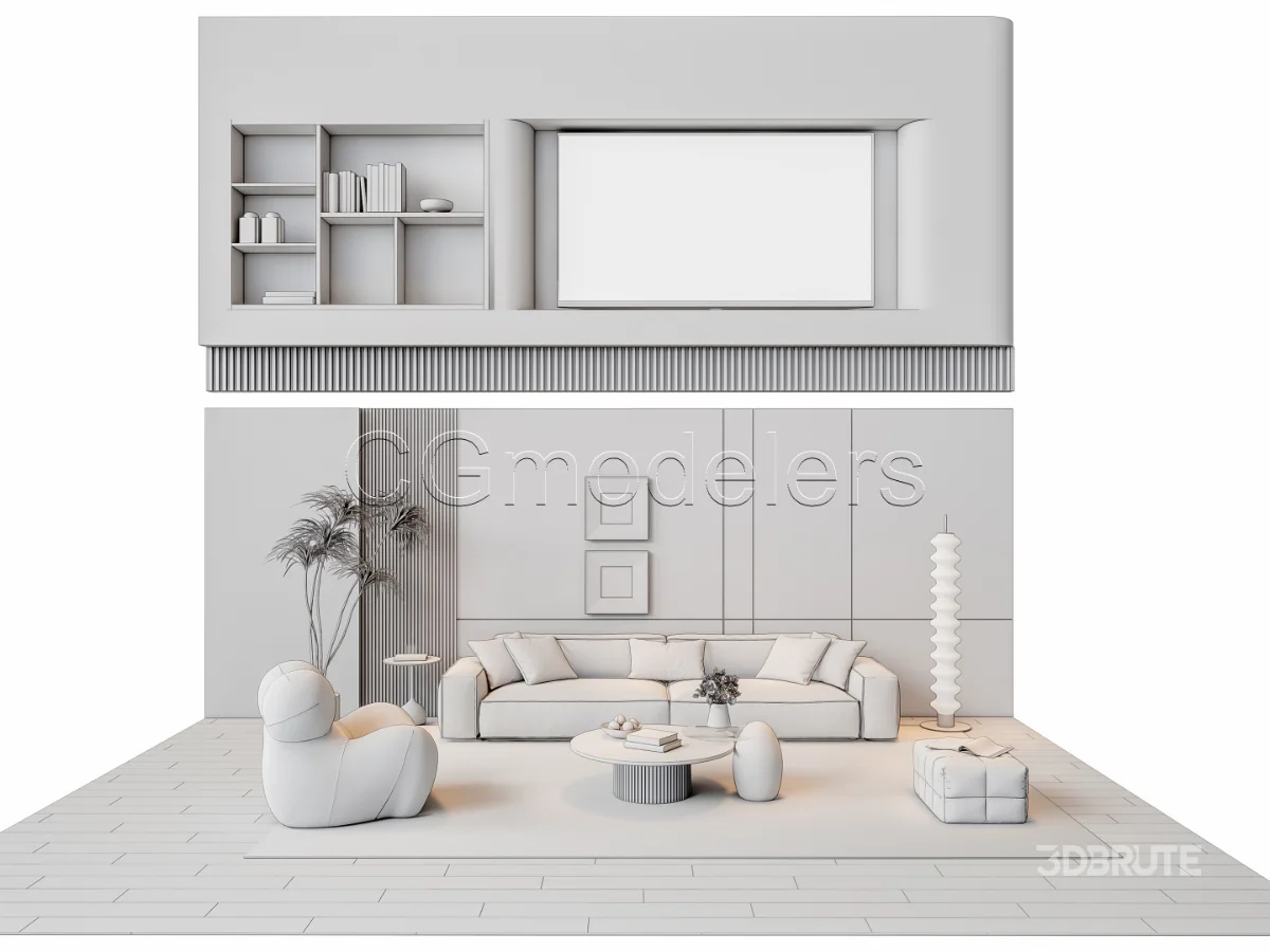 MODERN LUXURY LIVING ROOM SET 12 Image 14