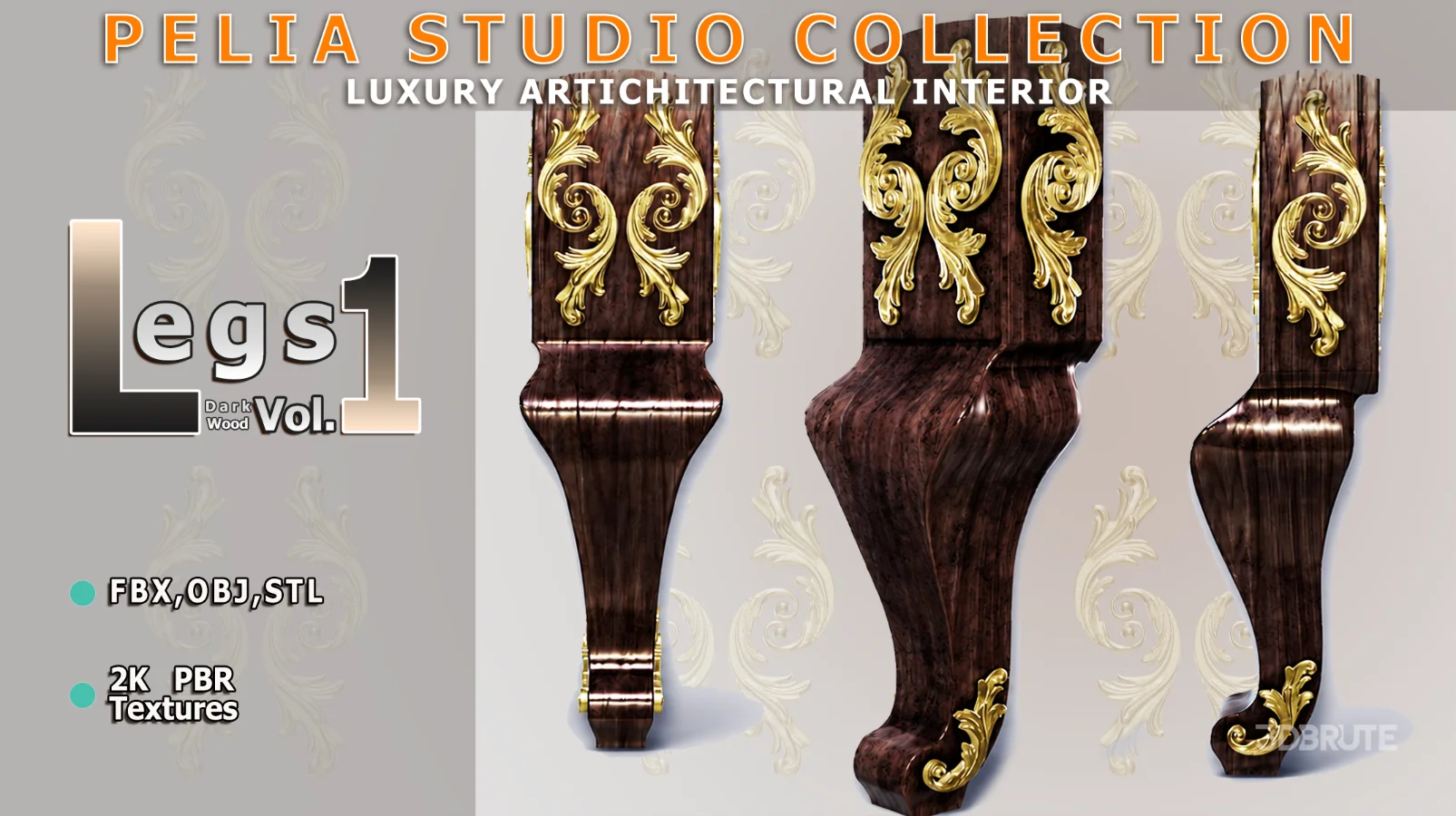 Leg-1-DarkWood Image 2