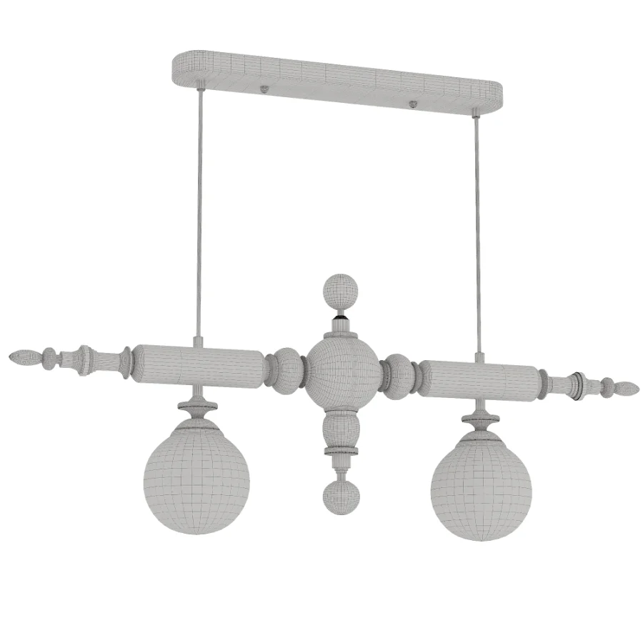 Cambridge Wooden Chandelier Image 4