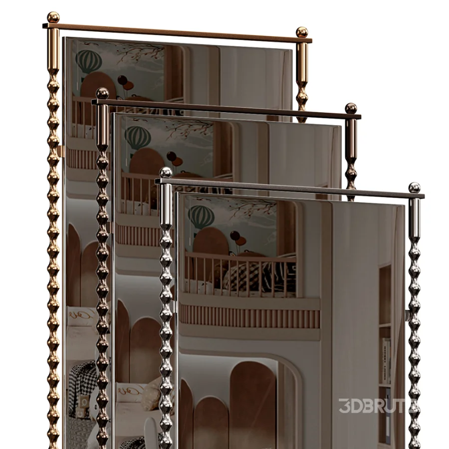 Storied Home Tall Wall Mirror Image 4