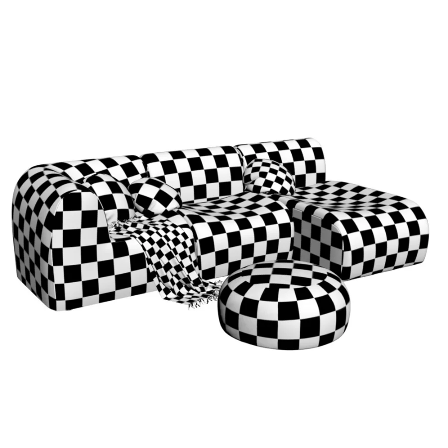 Curved Modular Sectional Image 8