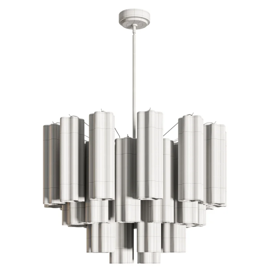 Imondo Chandelier 6 Light White Image 2