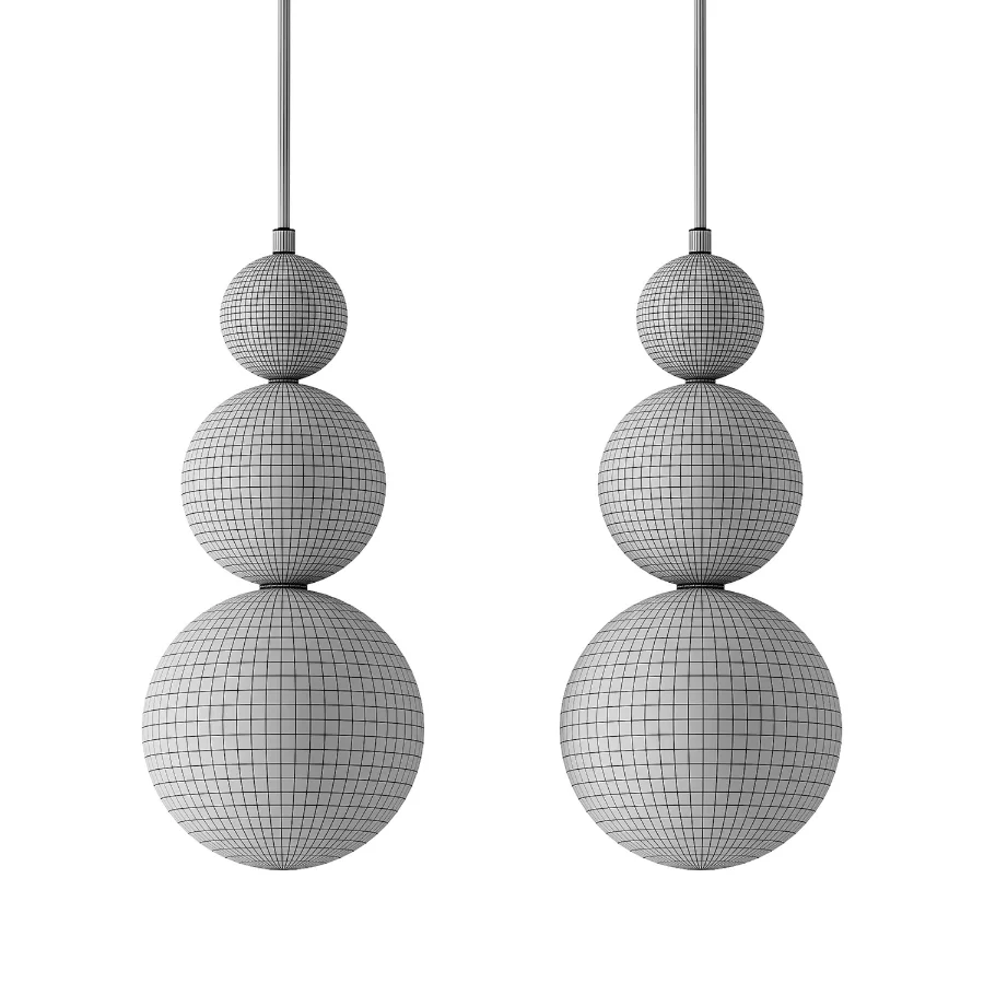 Cream Style Pendant Lamp Image 4
