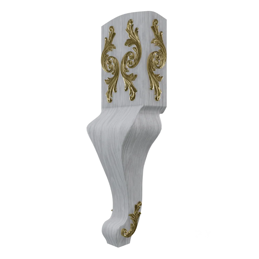 Leg-1-WhiteWood Image 5