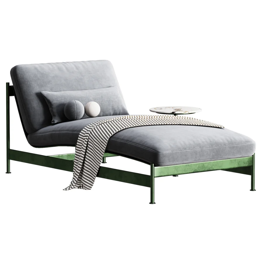 Outdoor Sandy Armchair and Chaise Longue Image 3