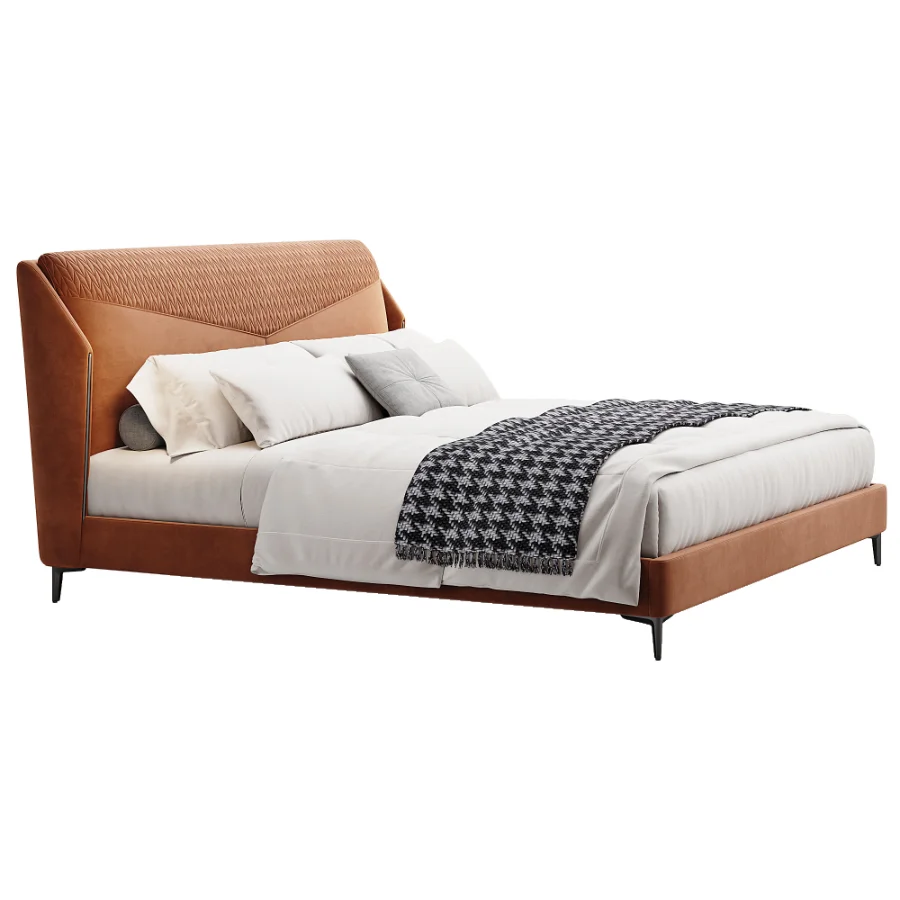 Scandinavian double bed 04 Image 2