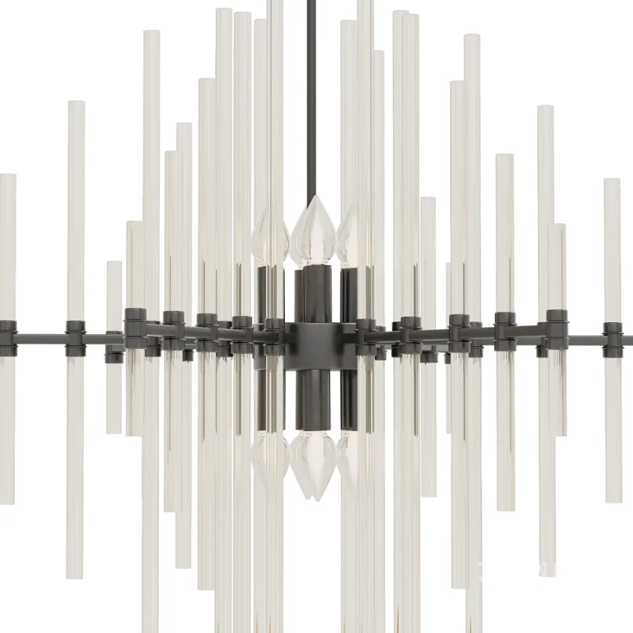 Sienna crystal rod pendant Image 8