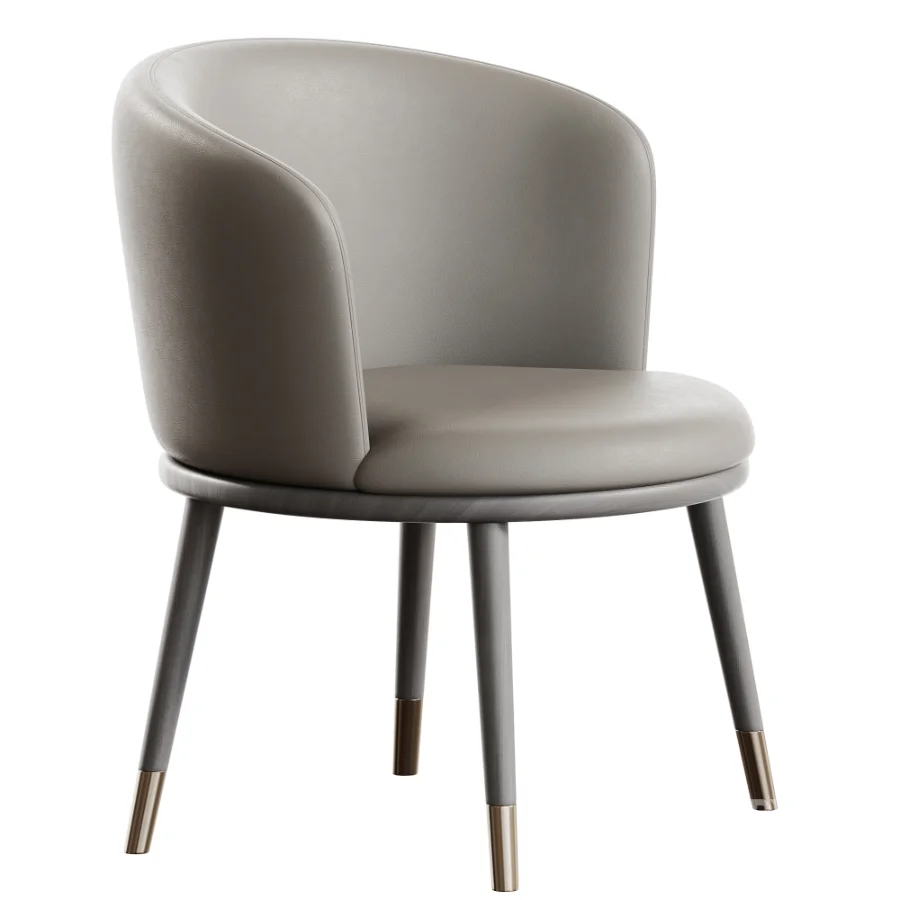 Modern Leather Arm Chair Image 3