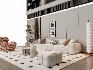 MODERN LUXURY LIVING ROOM SET 12 - Thumbnail 17