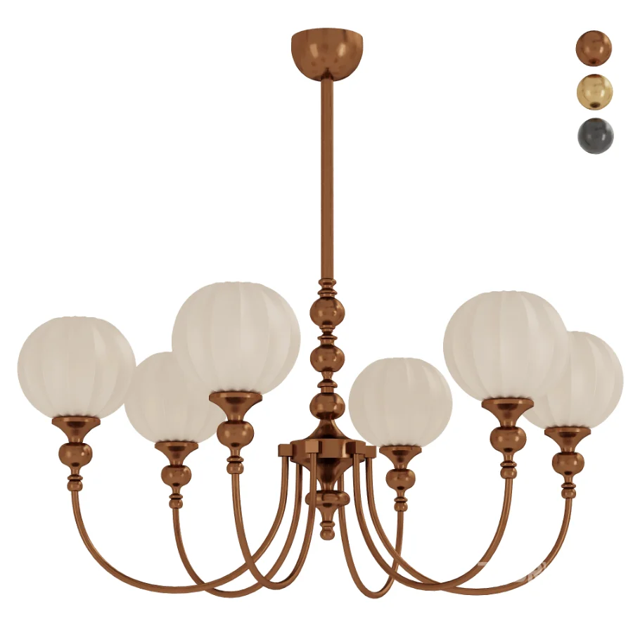 Retro Monique Chandelier Image 6