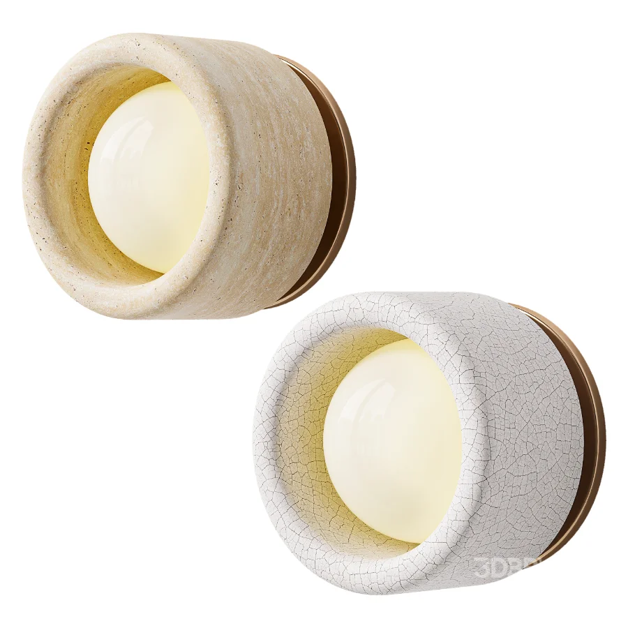 West Elm Anders Porcelain Sconce Image 1