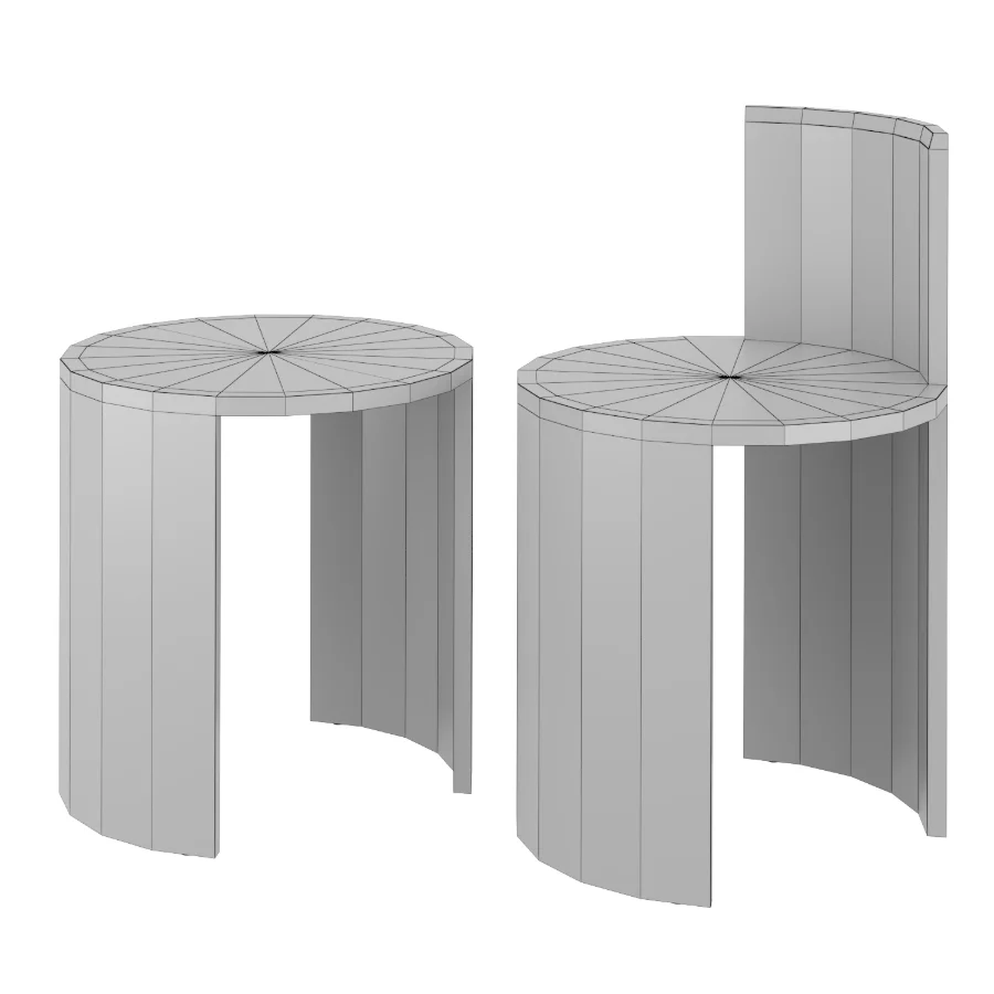 Sabu Studio Twenty Chair & Table Image 1