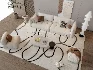 MODERN LUXURY LIVING ROOM SET 20 - Thumbnail 17