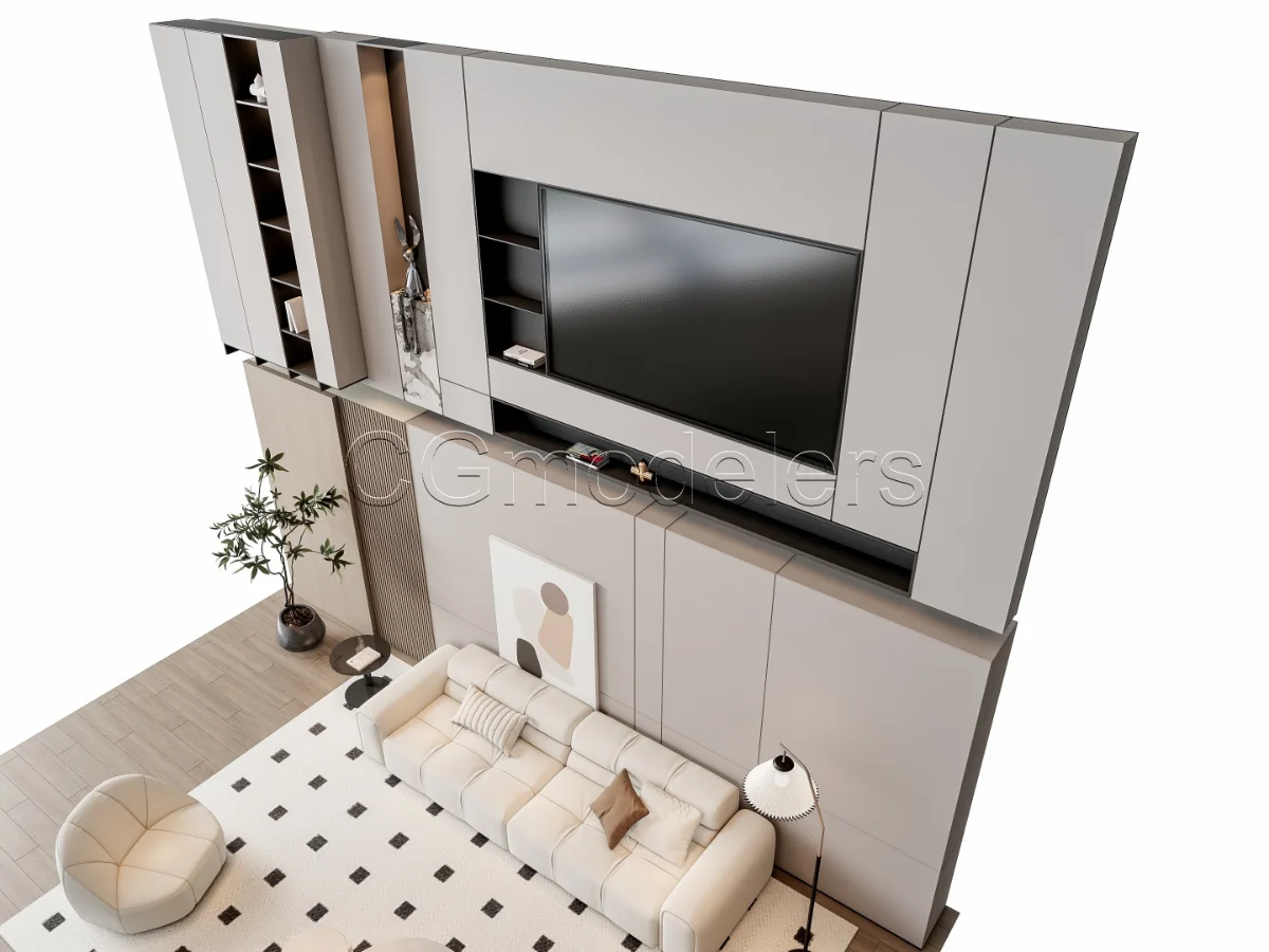 MODERN LUXURY LIVING ROOM SET 9 Image 2