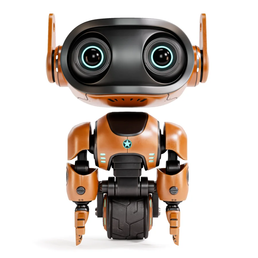PIXO Stylized One Wheel Companion Robot Image 1