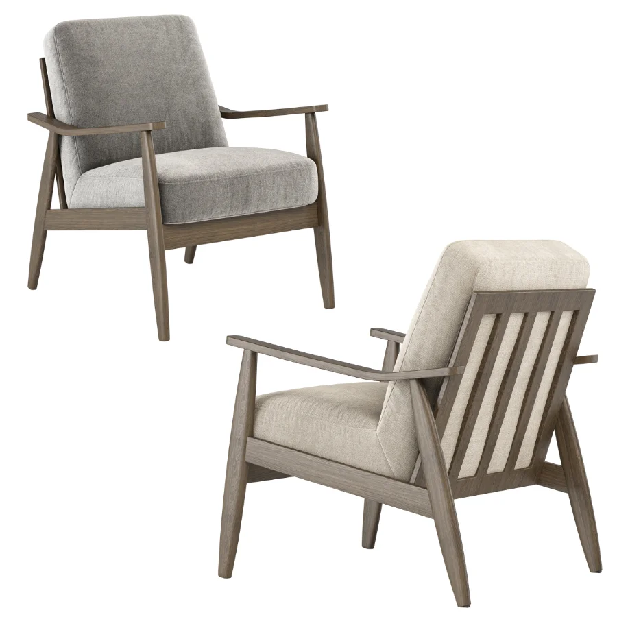 Mid century modern chair 05 Image 4