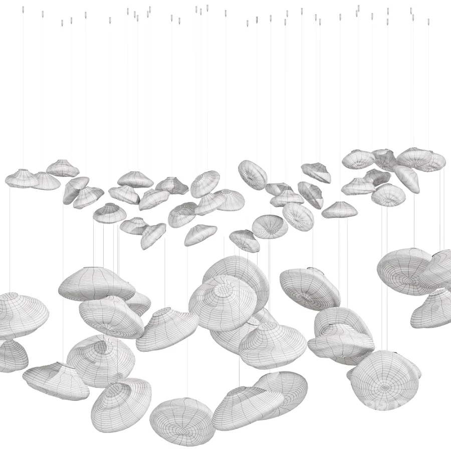 Random Glass Pendant Light By Pinlighting Image 7