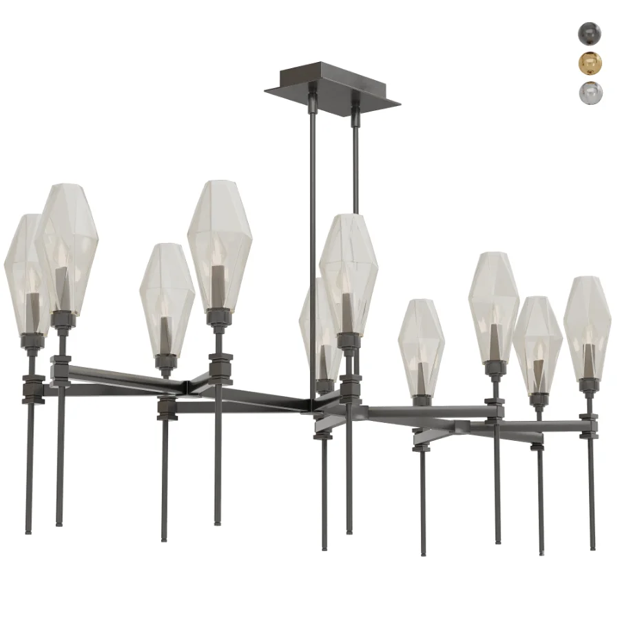 Alto Linear Belvedere Chandelier Image 8