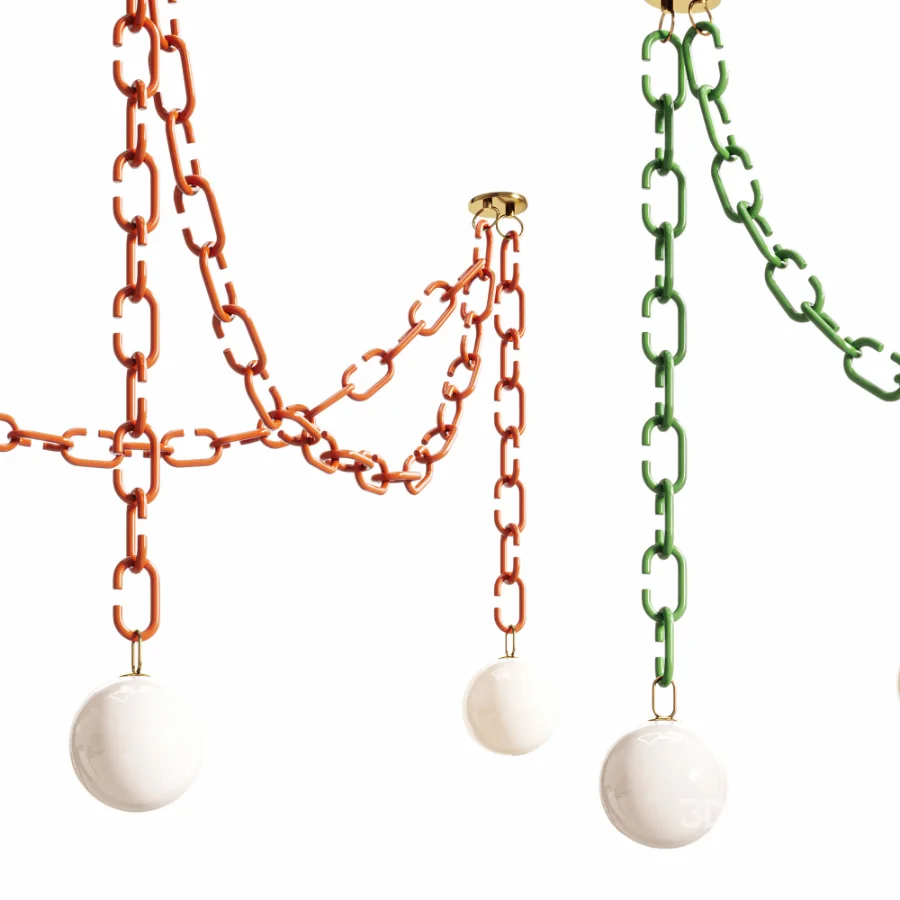 Cerine Triple Elongated Chandelier Image 5