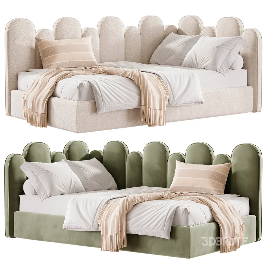 Lola childrens soft bed Image 3