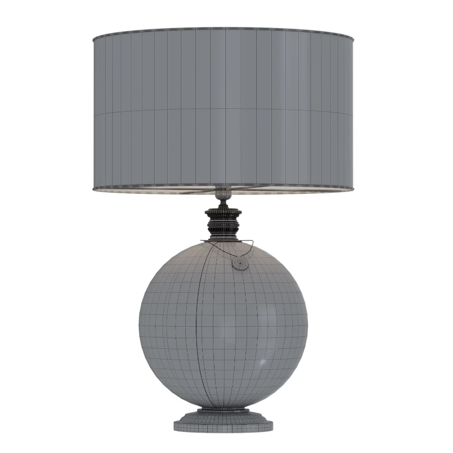 Baldi Home Jewels Lucciola Green Crystal Table Lamp Image 3