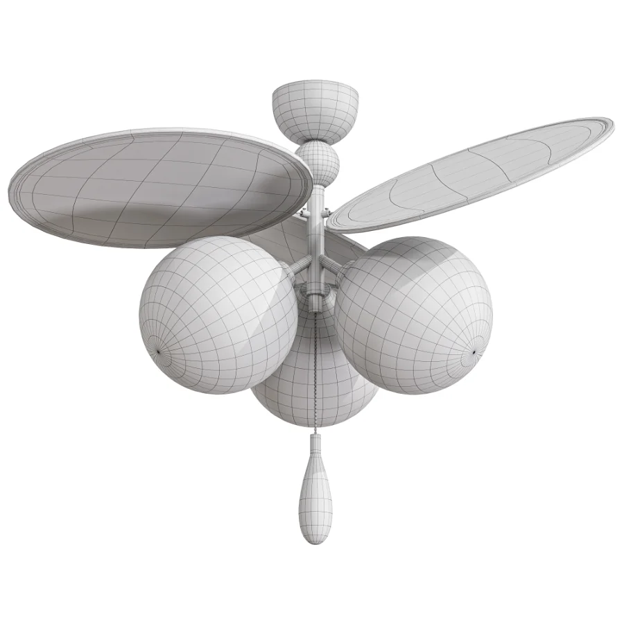 Vintage Floral Disc Ceiling Light Image 7
