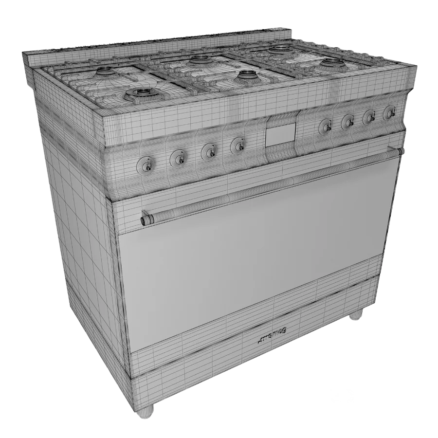 SMEG Freestanding Gas Range Cooker Image 3