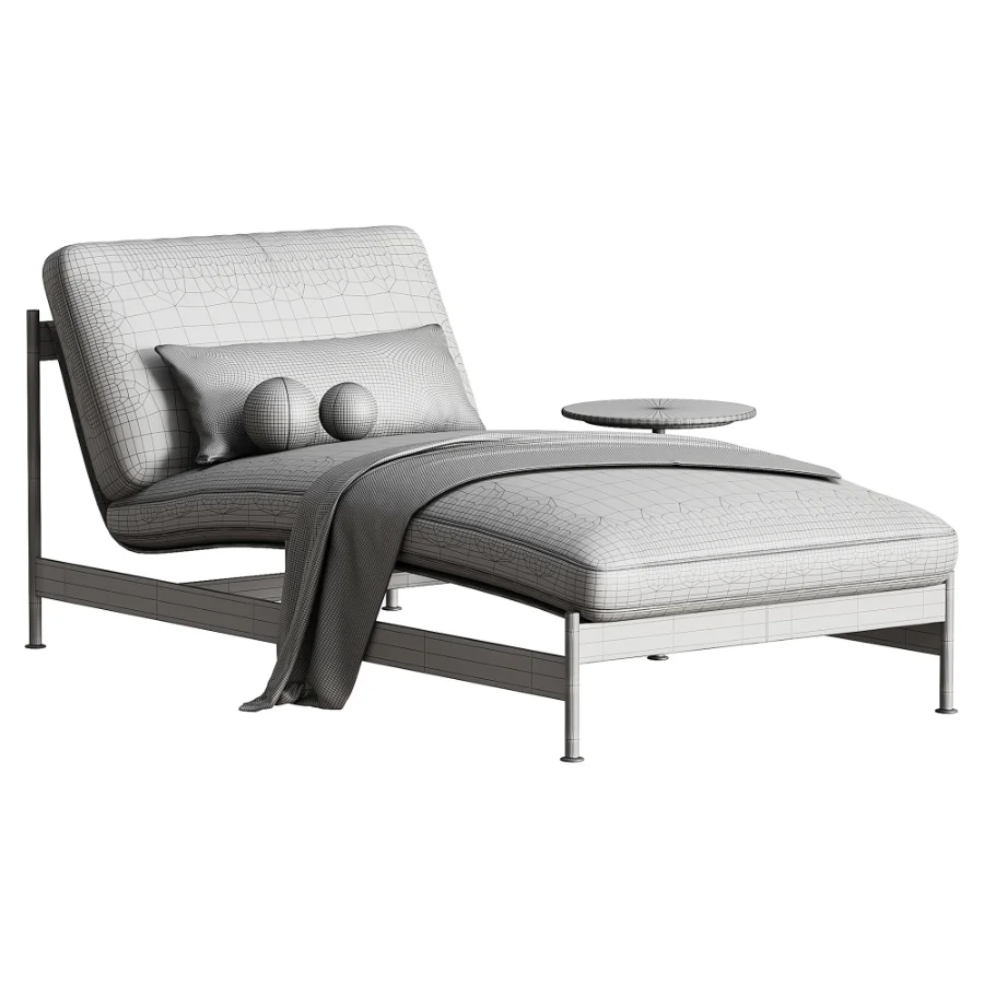 Outdoor Sandy Armchair and Chaise Longue Image 5