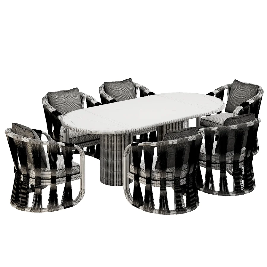 Dinning chair and table379 Image 3
