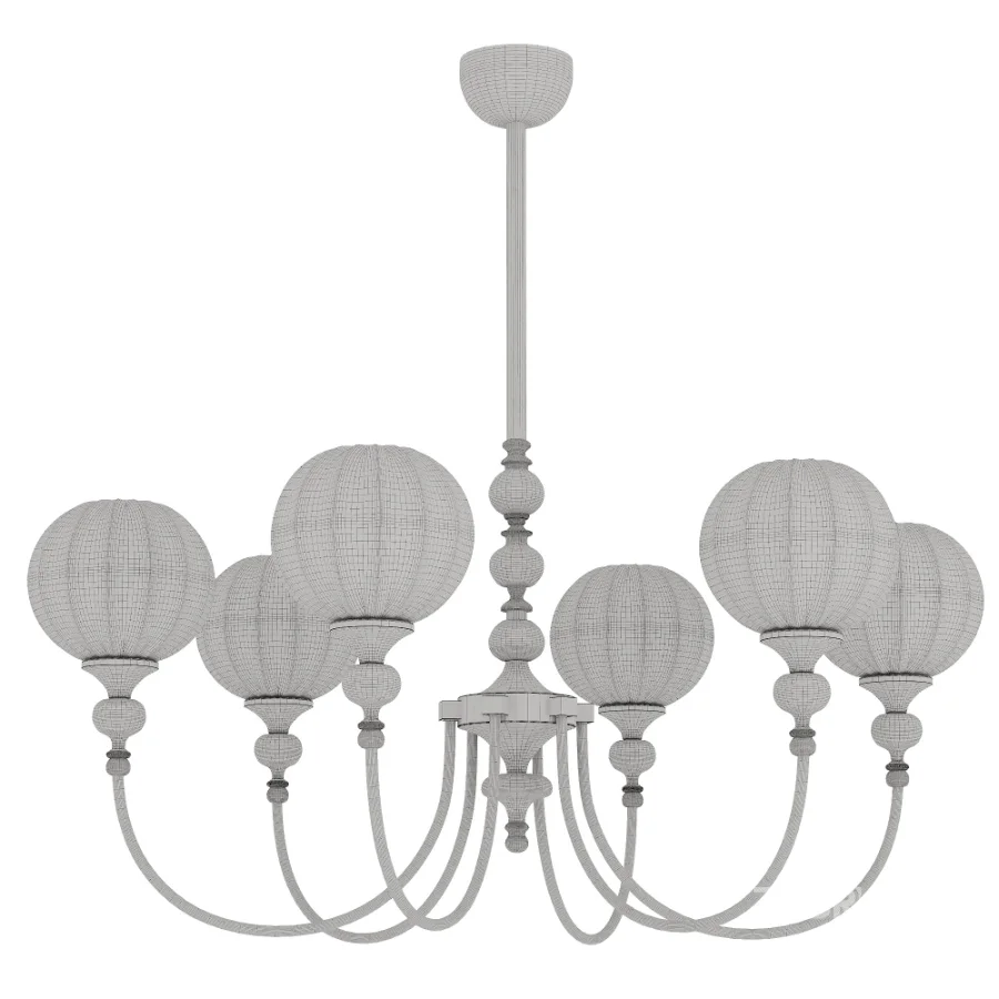 Retro Monique Chandelier Image 3