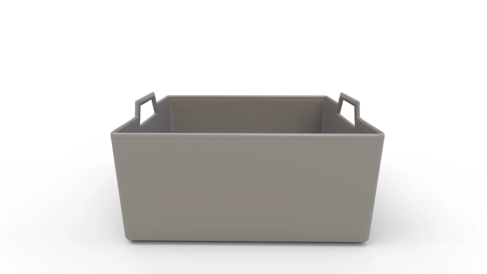 Modern Weave Harvest Basket Image 1