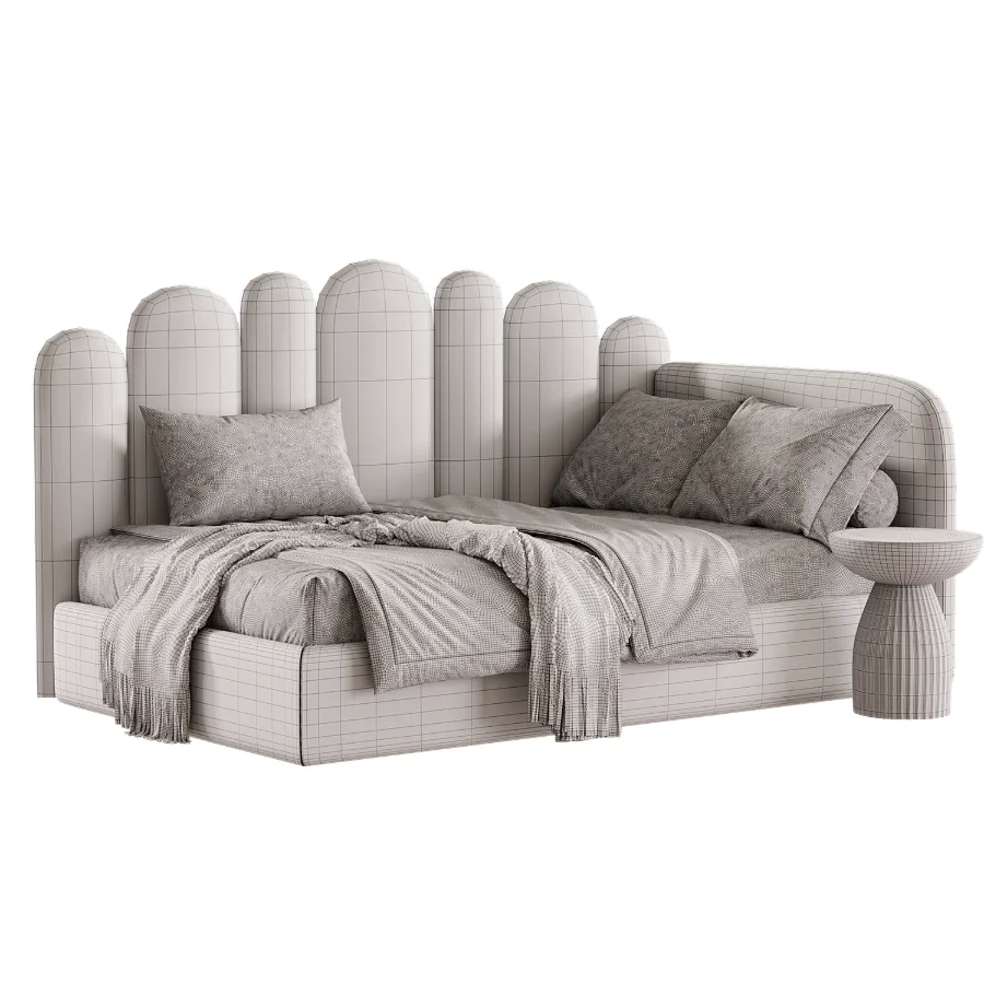 Woody children’s soft sofa bed Image 3
