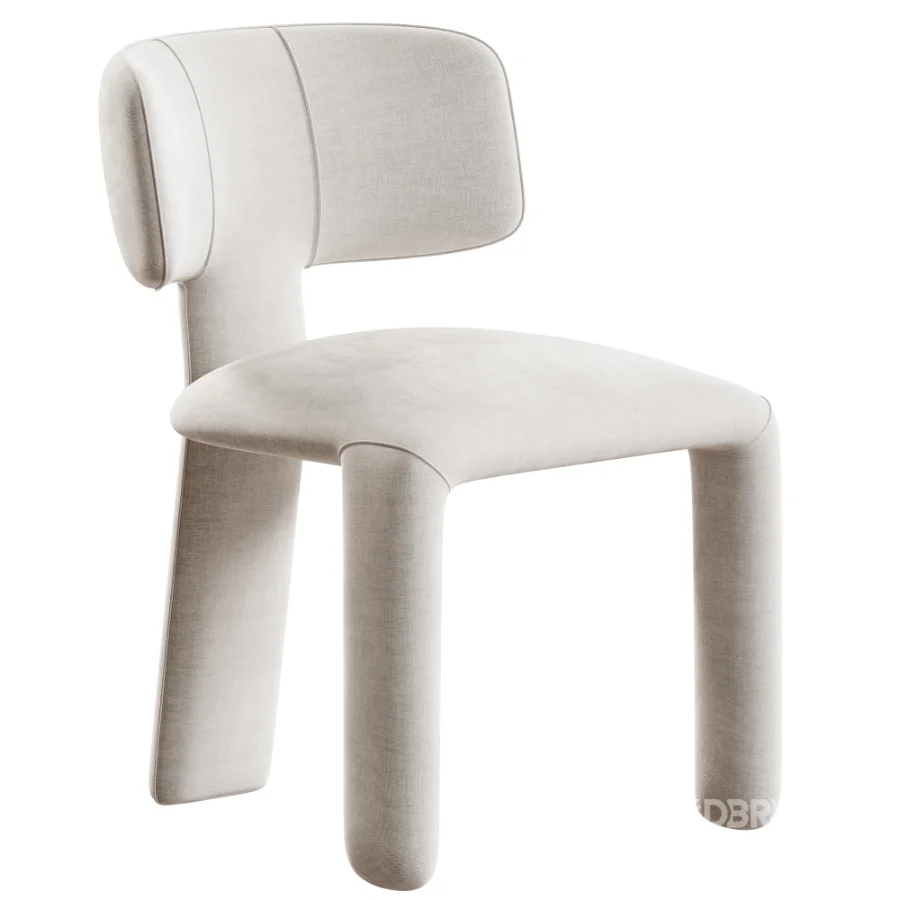 Ditre Italia Bliss Upholstered fabric chair Image 3