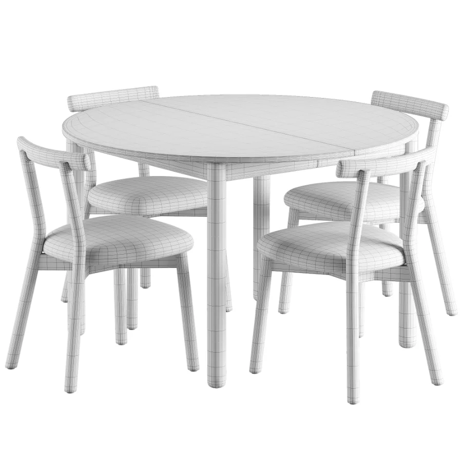 Ulka Chair Heidi Round Table Image 6
