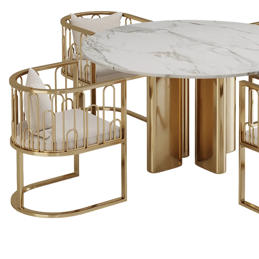 Dinning chair and table373 Image 4