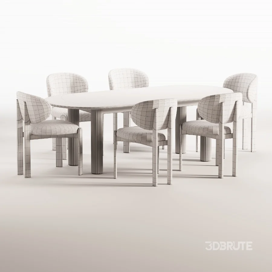 Duende Chair and Dining Table set 14 Image 4
