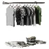Wardrobe Clothing Set — Hangers, Folded Clothes - Thumbnail 1